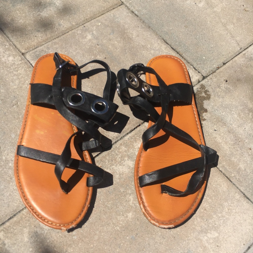 Black Sandals, Silver